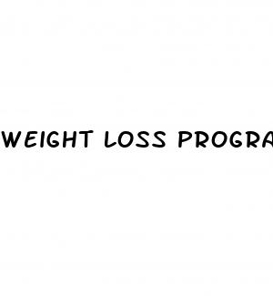 weight loss programs men