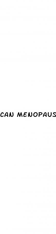 can menopause cause weight loss