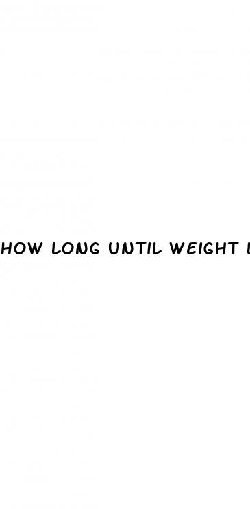 how long until weight loss is visible