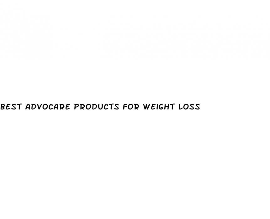best advocare products for weight loss