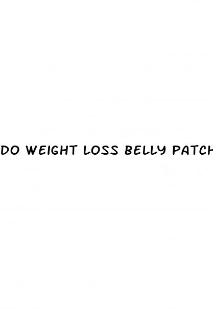 do weight loss belly patches work