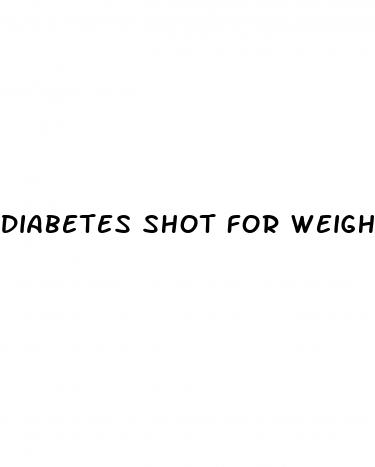 diabetes shot for weight loss