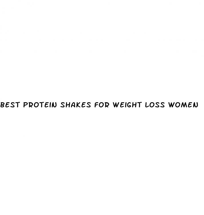best protein shakes for weight loss women