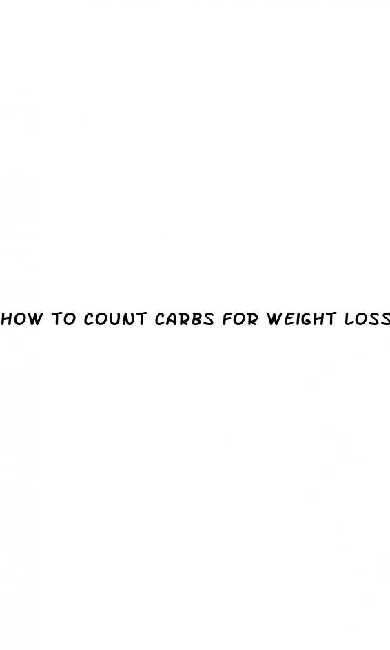 how to count carbs for weight loss