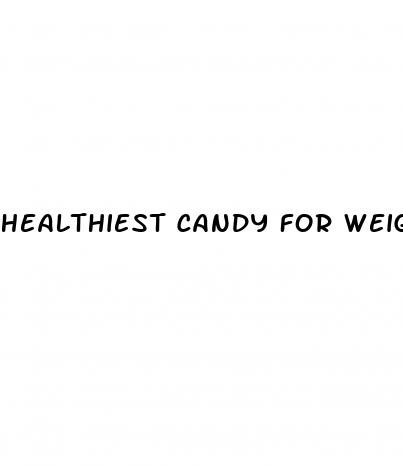 healthiest candy for weight loss