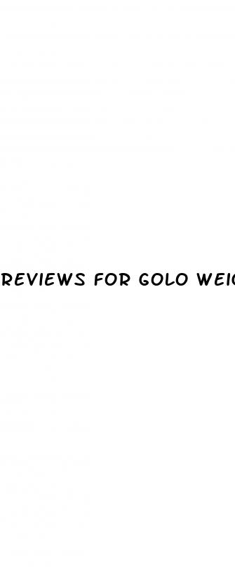 reviews for golo weight loss pills