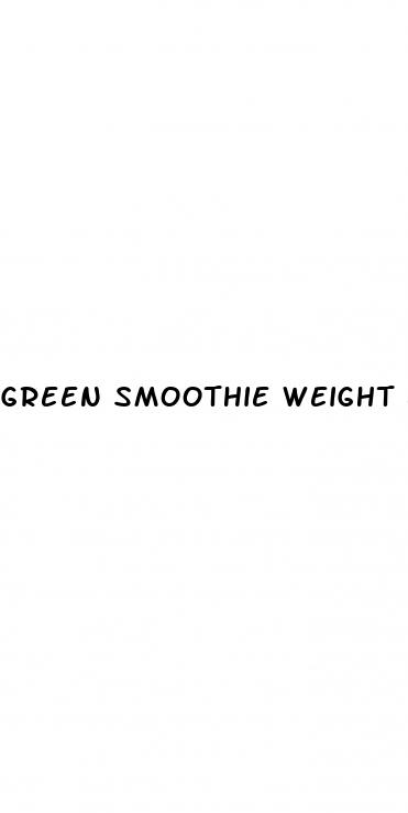 green smoothie weight loss recipes