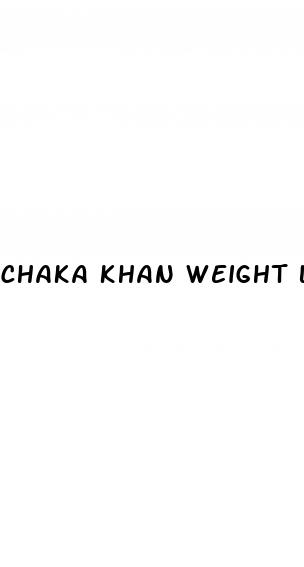 chaka khan weight loss
