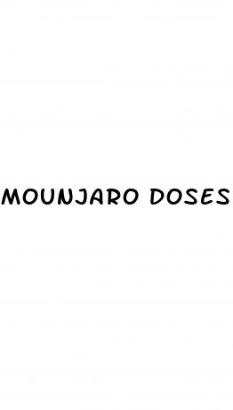 mounjaro doses for weight loss