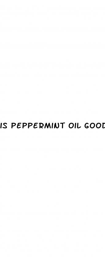 is peppermint oil good for weight loss