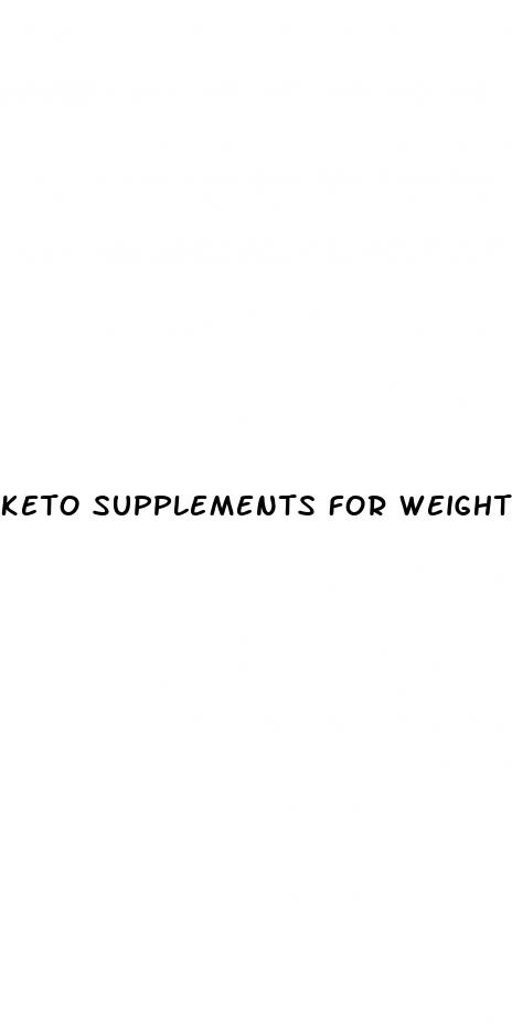 keto supplements for weight loss