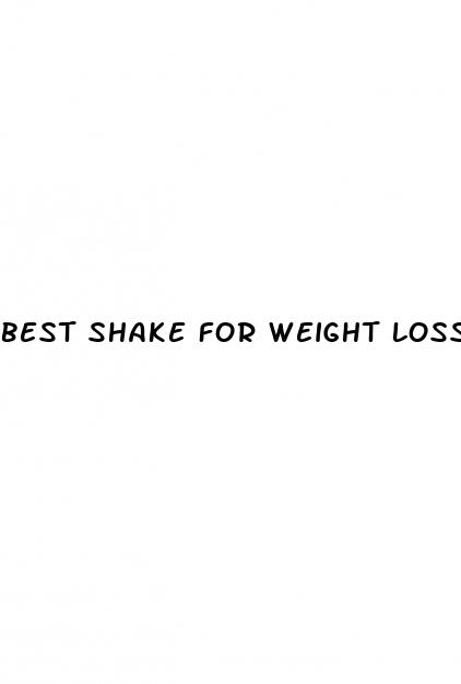 best shake for weight loss