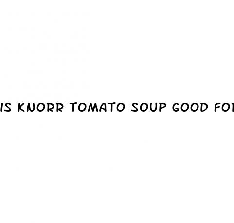is knorr tomato soup good for weight loss