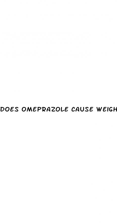 does omeprazole cause weight gain or weight loss