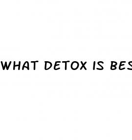 what detox is best for weight loss