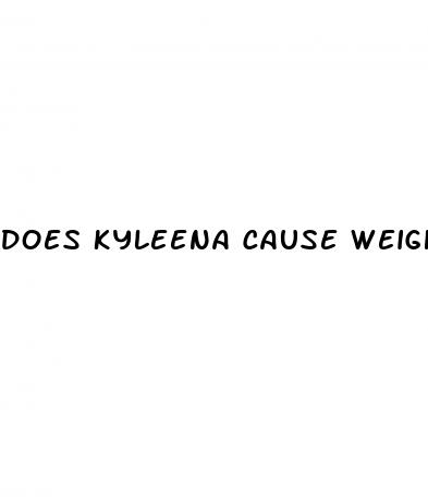 does kyleena cause weight loss