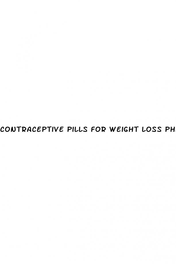 contraceptive pills for weight loss philippines