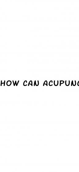 how can acupuncture help with weight loss