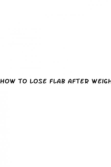 how to lose flab after weight loss