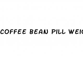 coffee bean pill weight loss