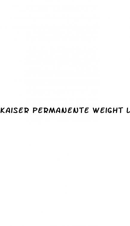 kaiser permanente weight loss surgery