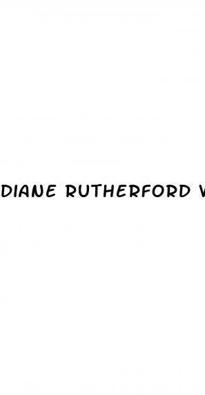 diane rutherford weight loss