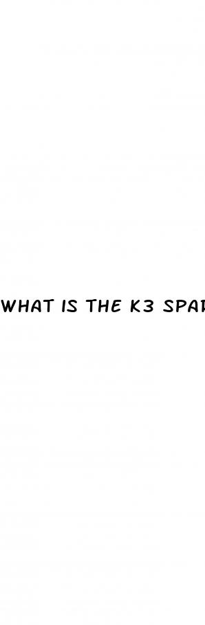 what is the k3 spark mineral for weight loss