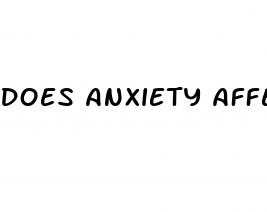 does anxiety affect weight loss