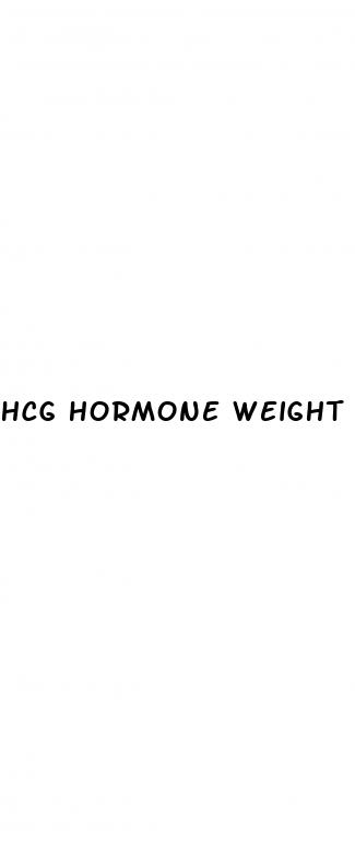 hcg hormone weight loss