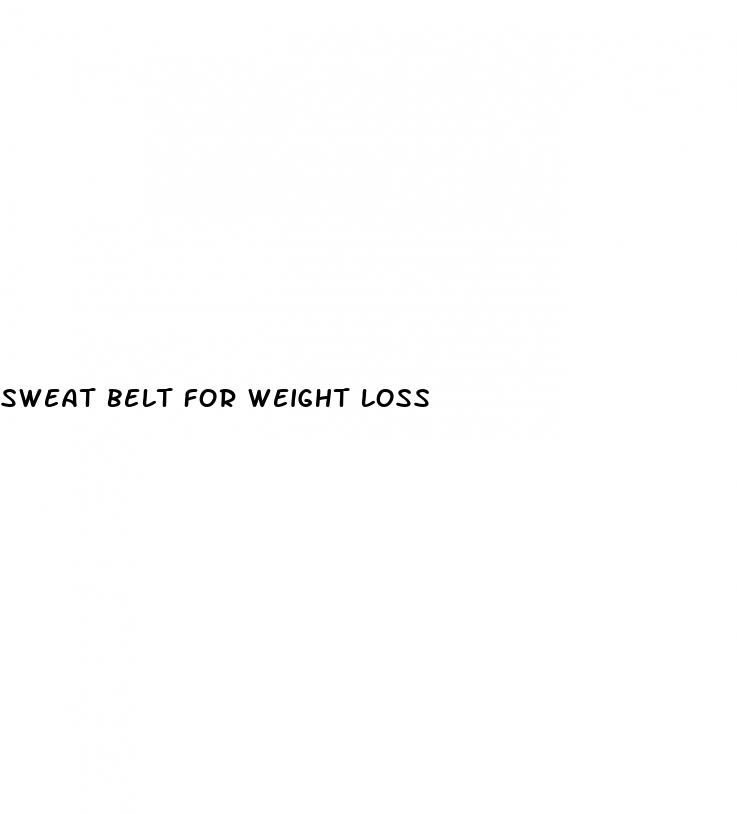 sweat belt for weight loss