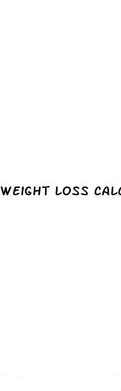 weight loss calculator calorie