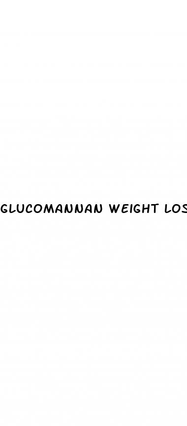 glucomannan weight loss dosage