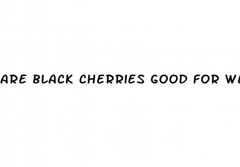 are black cherries good for weight loss