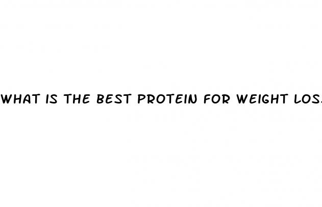 what is the best protein for weight loss