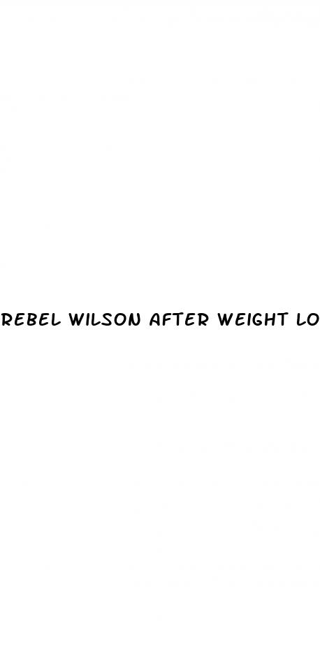 rebel wilson after weight loss