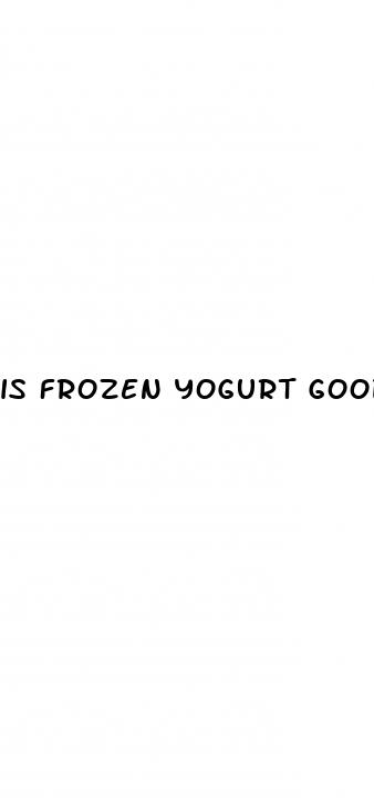 is frozen yogurt good for weight loss