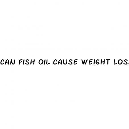 can fish oil cause weight loss