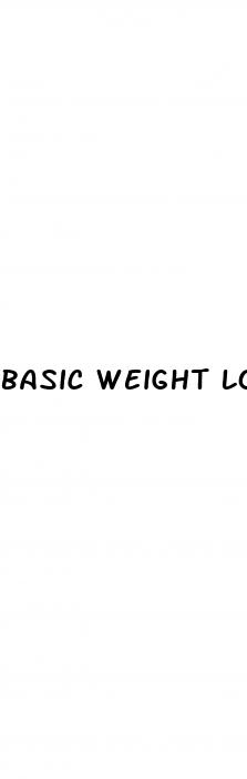 basic weight loss meal plan