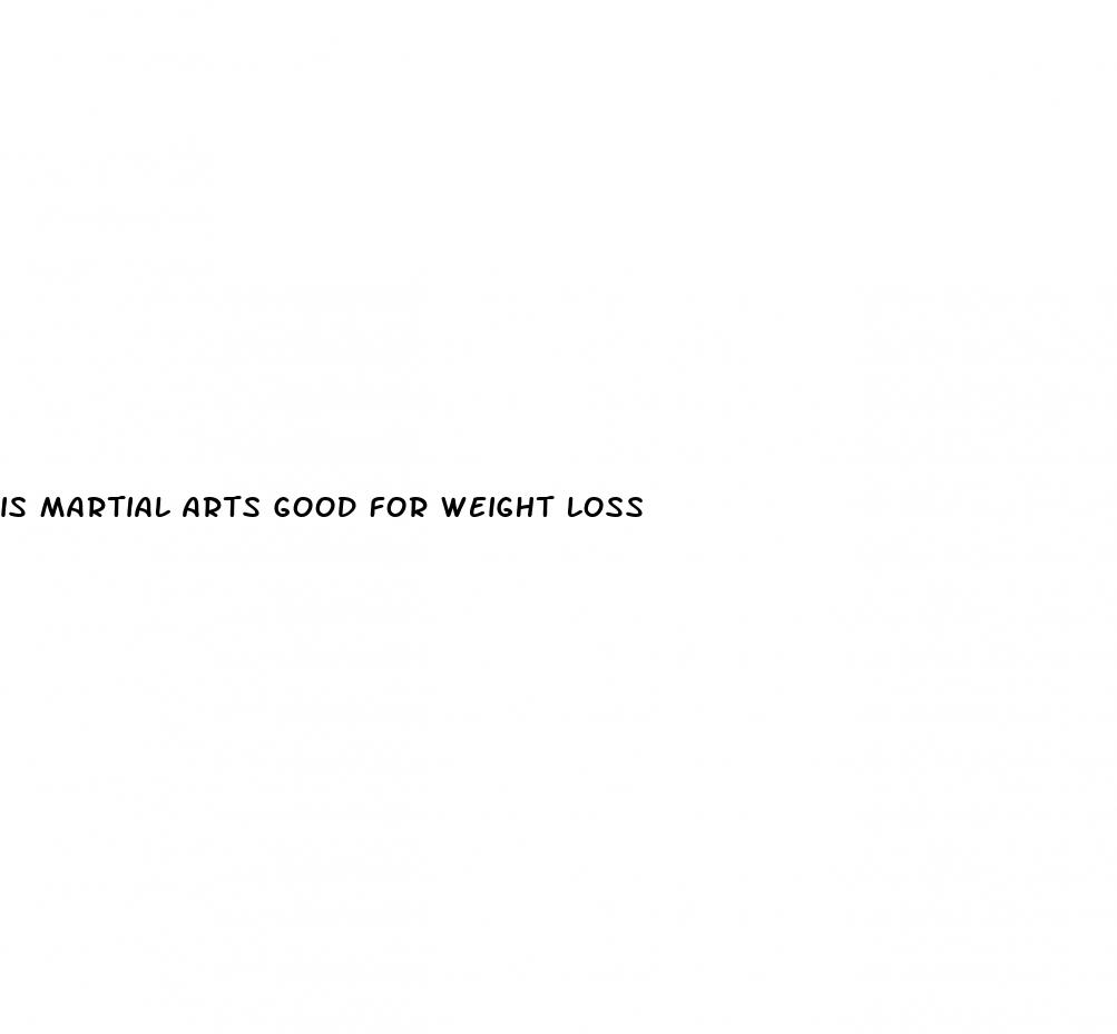 is martial arts good for weight loss