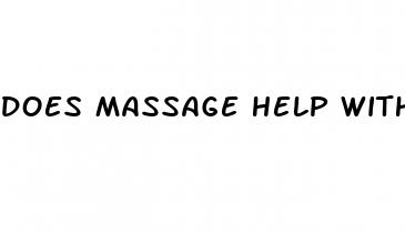 does massage help with weight loss
