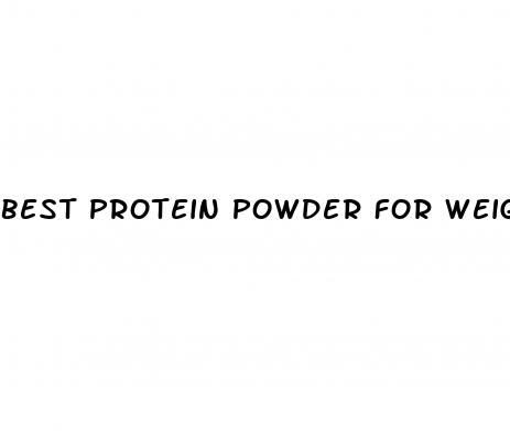 best protein powder for weight loss women