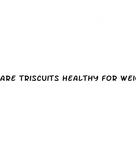 are triscuits healthy for weight loss