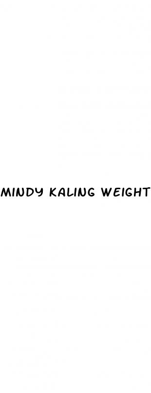 mindy kaling weight loss pill