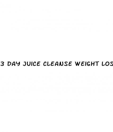 3 day juice cleanse weight loss recipes