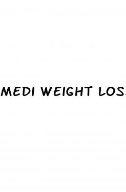 medi weight loss cost per week