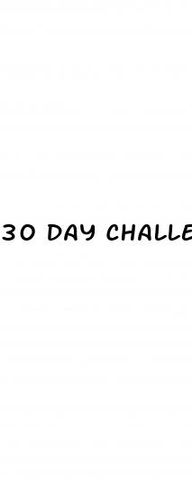 30 day challenge ideas for weight loss
