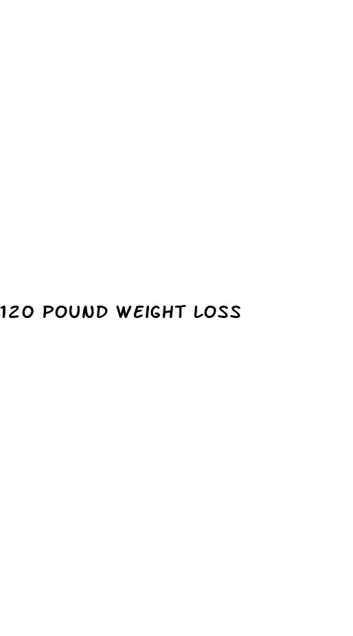 120 pound weight loss
