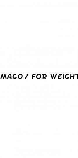 mag07 for weight loss