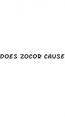 does zocor cause weight loss