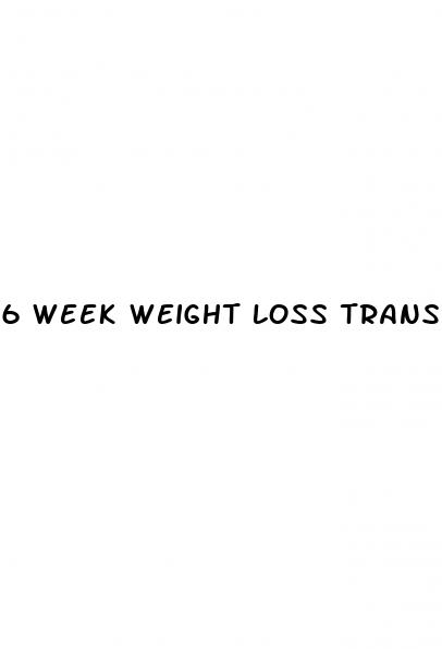 6 week weight loss transformation